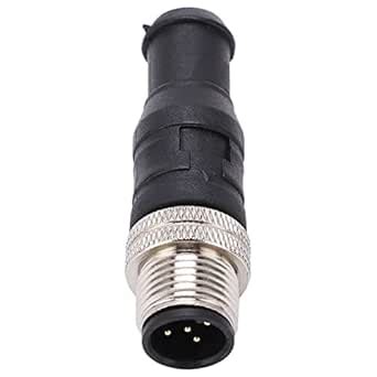 Male Connector, 5-pin M12 Metal Back ABS Connector for Offshore ...