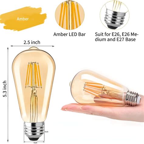 Image result for LED Edison Light Bulbs