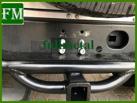 China Rear Bumper Guard Back Bull Bar for Land Rover Defender - China ...