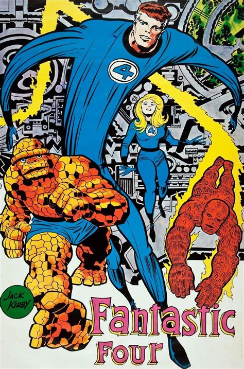 Fantastic Four by Jack Kirby | Comic books art, Fantastic four, Jack kirby