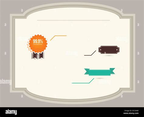 illustration of table and graph template design Stock Photo - Alamy