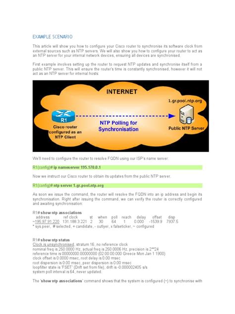 Image result for NTP Server Configuration