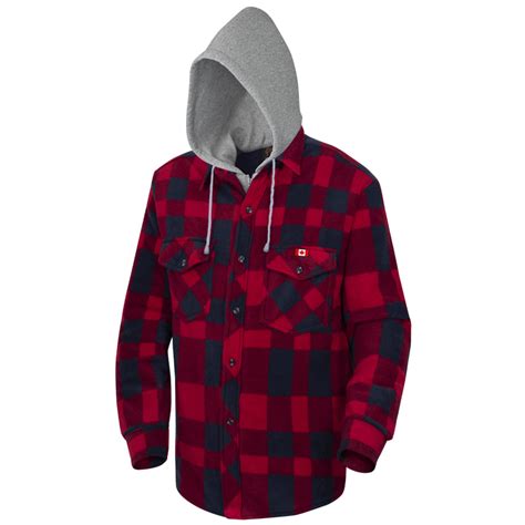 Pioneer V3080397XL HOODIE, RED/BLACK EXTRA LARGE | Adam's Tarp & Tool Ltd