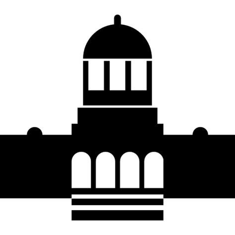 Militar big antique building front icon | Freepik