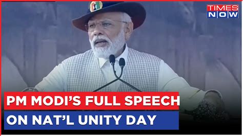 PM Modi Marks 'Rashtriya Ekta Diwas' As He Remembers 'Iron Man' Of ...