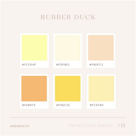 21 Beautiful Pastel Color Palette Examples with Color Codes