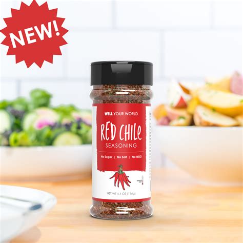 Red Chile Seasoning Blend – Well Your World