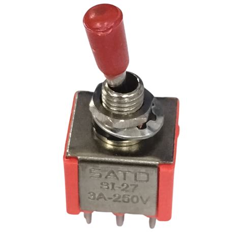 6 Pin Toggle Switch (3A 250V) – Robocraze