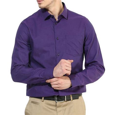 Purple Color Formal Shirt