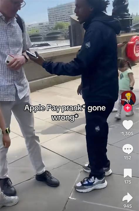 Viral video shows ‘cruel’ Apple Pay prank winding up…