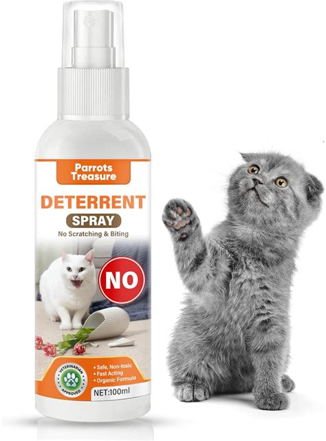 Cat Deterrent Spray, Cat Repellent Spray for Furniture, Cat Training ...