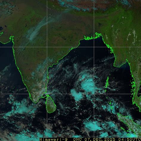 himawari Weather: Latest Satellite Images And Maps Of India