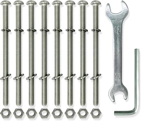 Amazon.com: Universal Headboard or Footboard Hardware, 304 Stainless ...