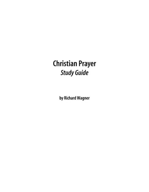 Image result for Prayer Course 2 Study Guide