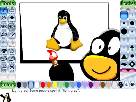 Tux Paint Coloring 的图像结果