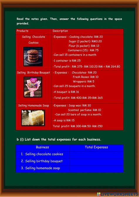 Entrepreneur High School Worksheets 的图像结果