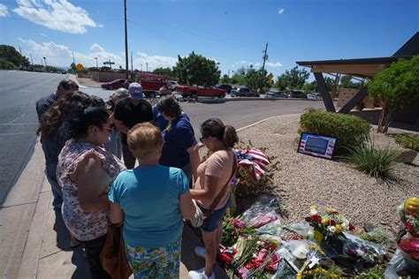 Charlie Kirk memorial at Hansen Mortuary in Phoenix