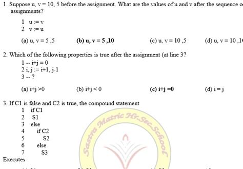 11th Standard Computer Science Chapter-7 Study materials English medium