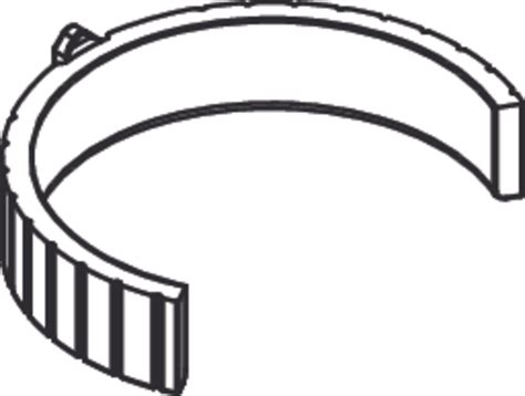 hansgrohe Spare parts: locating ring 120°, Item No. 92211000