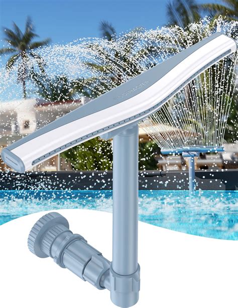 Amazon.com: Dual Spray Water Fountains, Pool Fountains for Inground ...
