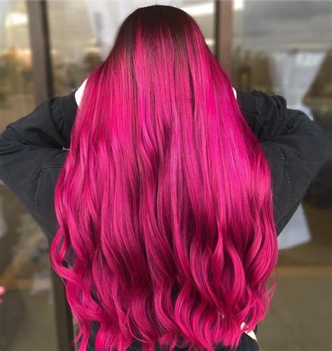Dye Hair Bright Pink