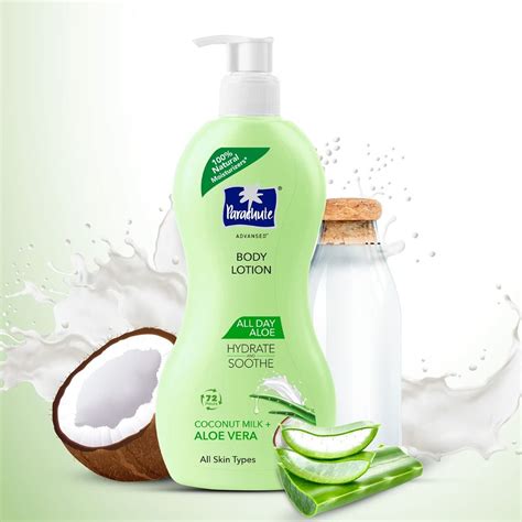 Parachute Advansed All Day Aloe Lotion, 400 ml Price, Uses, Side ...