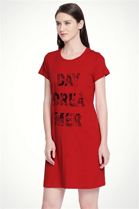 Young Trendz Knee Length Pure Cotton Nightdress for Women | Buy Now