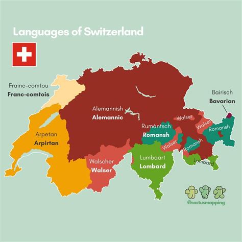 Distribution of the regional/minority languages of... - Maps on the Web