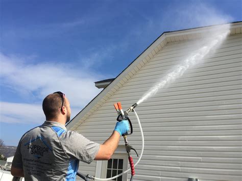 House Soft Washing: Never Pressure Washing Your Home! Superior Shine in ...