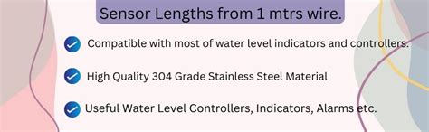 RATNOTECH Dry Run Sensors Controller With 1 Meter Wire for Water Level ...