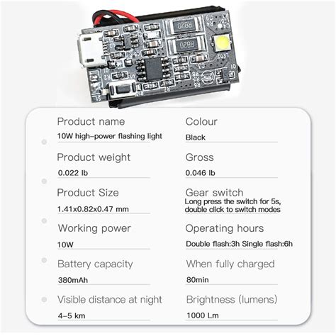 Buy RCGEEK 10 W Strobe Lights Compatible with DJI Mini 2 / Mini 3 Pro ...