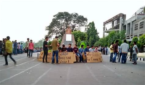 In pictures: Protests break out at NIT Durgapur after student dies ...