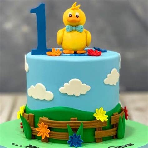 Lovely Little Duck Theme cake - Delivery Chennai, Order Lovely Little ...