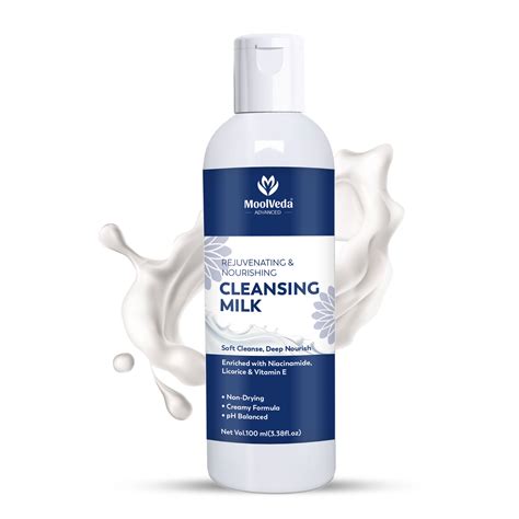 Moolveda Rejuvenating & Nourishing Cleansing Milk 100ml – Moolveda Wellness