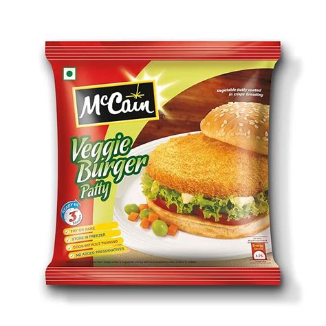 Mccain Veggie Burger, 360 g : Amazon.in: Grocery & Gourmet Foods