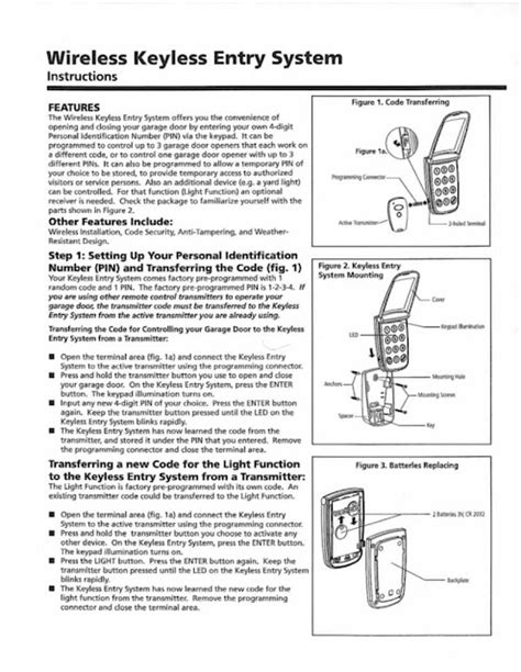 Image result for Marantec M4700e Programming Keypad