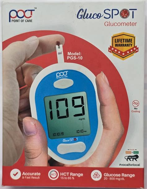 Buy Poct Gluco SPOT Glucometer With 25 Strips Online at desertcartINDIA