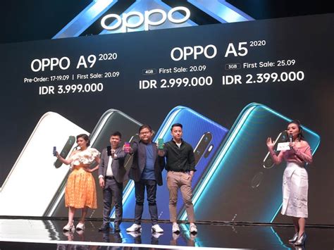 Harga dan Spesifikasi Oppo A5 2020, Andalkan 4 Kamera Harga IDR2,3Jutaan