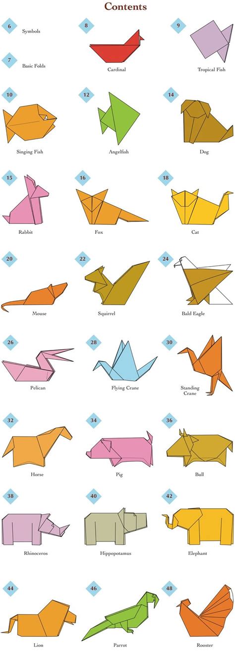 Image result for Basic Origami Animals