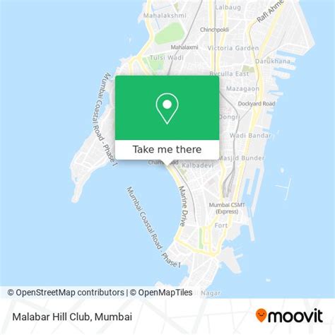 How to Get to Malabar Hill Club in Colaba by Bus or Train?