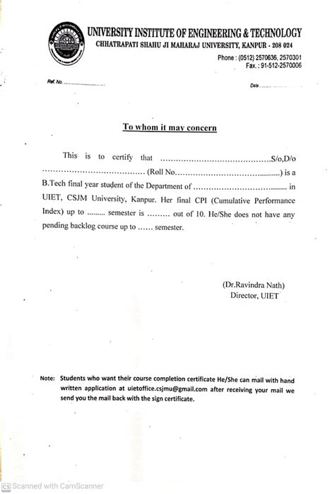 University Institute of Engineering and Technology (UIET) - Chhatrapati ...