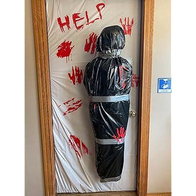 Buy Skeleteen Dead Body Bag Decoration – Inflatable Dummy Crime Scene ...