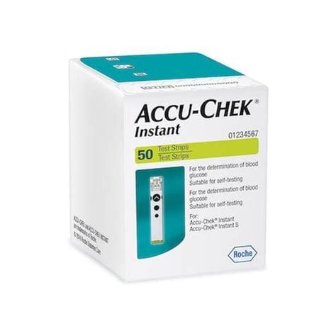 Accu-Chek Instant Blood Glucose 50's Test Strips