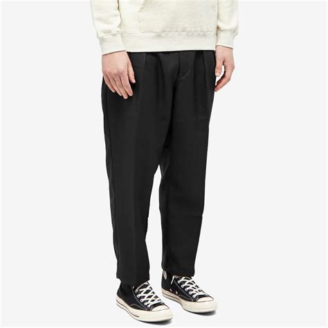 WTAPS 04 Tapered Chinos Black | END. (US)
