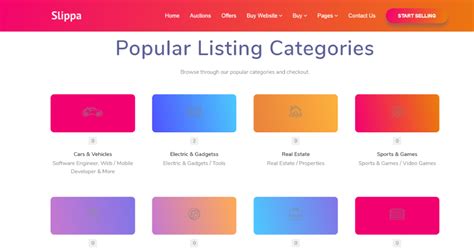 Slippa - Domains,Website ,App & Social Media Marketplace PHP Script