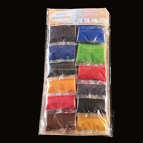 Colorful Resin Sand Pack – Resin Store Surat