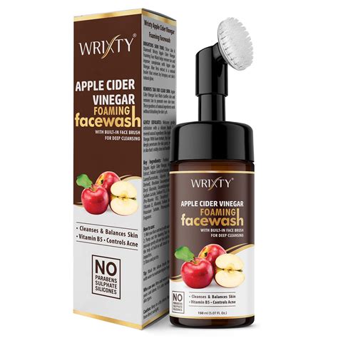 Wrixty Organic Apple Cider Vinegar For Oil Control, Balances Skin ph ...