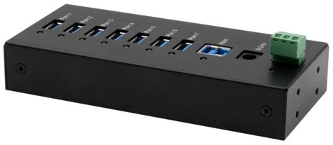 EX-11247HMS Exsys | Exsys 7 Port USB 3.2 USB A, USB B Hub, Terminal ...