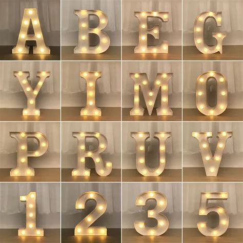 Image result for LED Large Letters Numbers