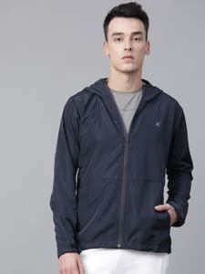 HRX by Hrithik Roshan Full Sleeve Solid Men Jacket - Buy HRX by Hrithik ...